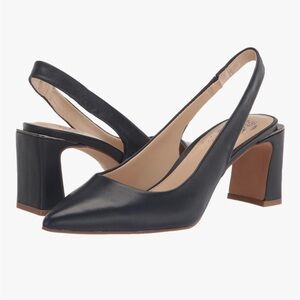 Vince Camuto Black Slingback Heels